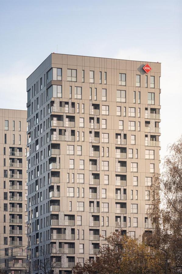 15 Pietro Sokolska 30 Towers Apartments - New- Lux- Parking- Sauna- Gym- And Good View From 15Th Floor Kattowitz Exterior foto