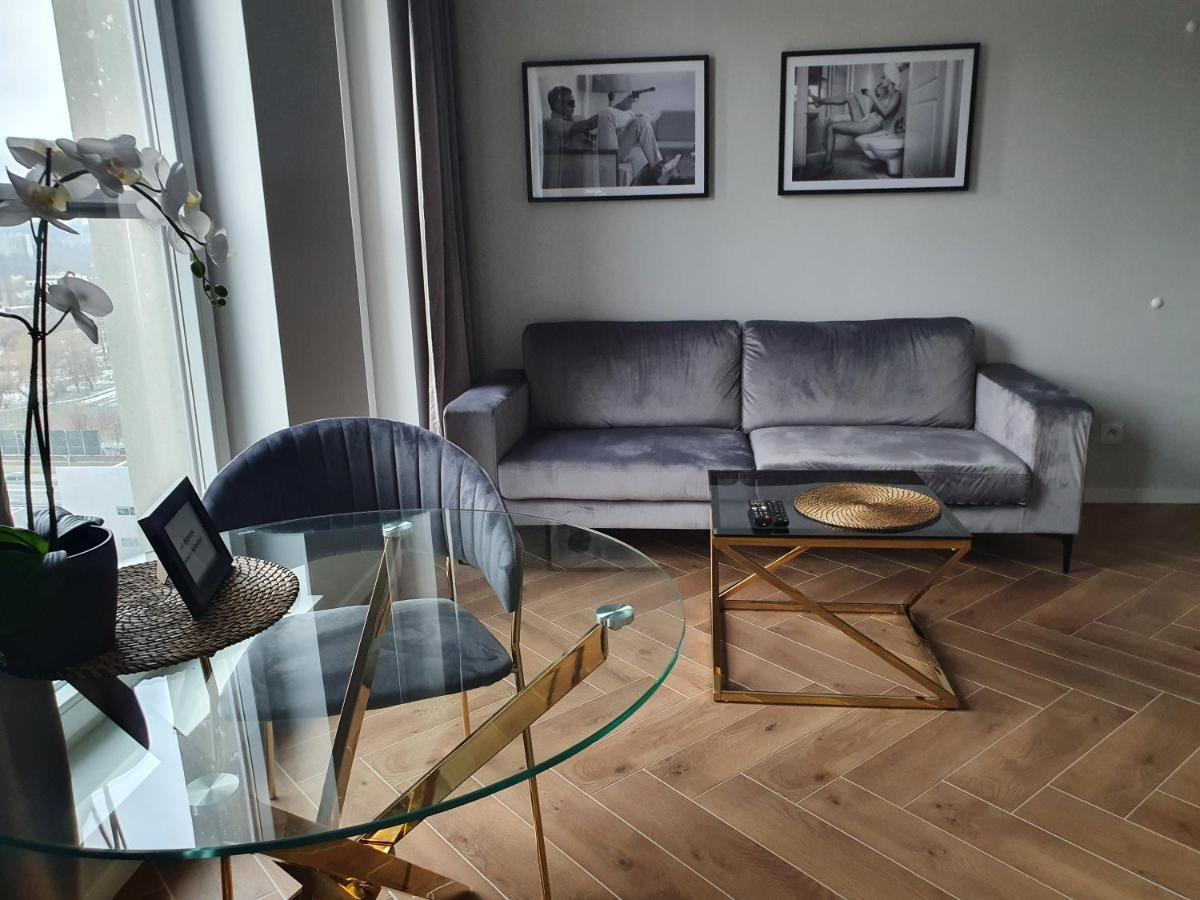 15 Pietro Sokolska 30 Towers Apartments - New- Lux- Parking- Sauna- Gym- And Good View From 15Th Floor Kattowitz Exterior foto