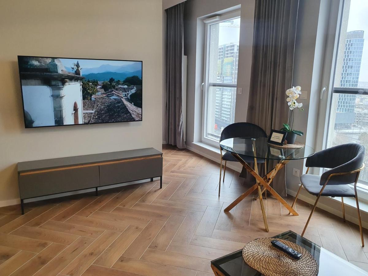 15 Pietro Sokolska 30 Towers Apartments - New- Lux- Parking- Sauna- Gym- And Good View From 15Th Floor Kattowitz Exterior foto
